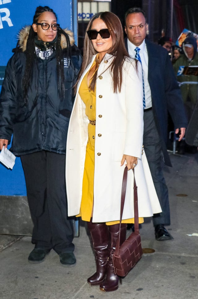 salma hayek at gma