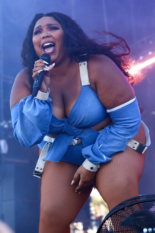 Lizzo performs at FOMO Festival 2020