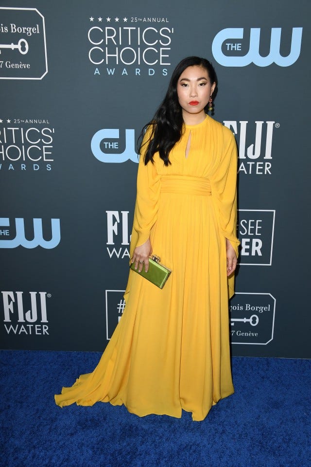 Awkwafina at 2020 Critics' Choice Awards