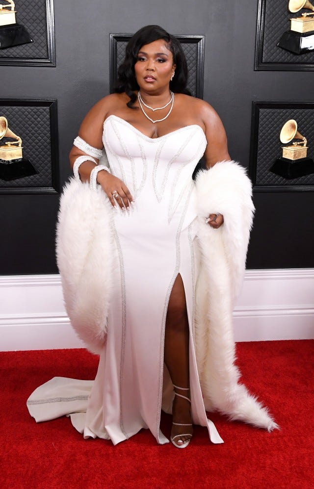 Lizzo at 2020 grammys