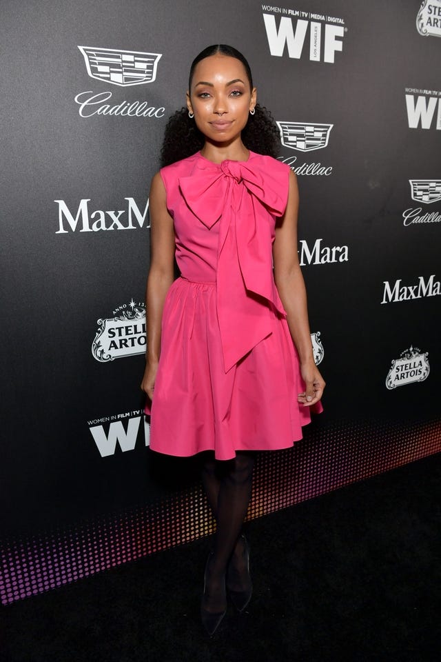 Logan Browning at the 13th annual Women In Film Female Oscar Nominees party