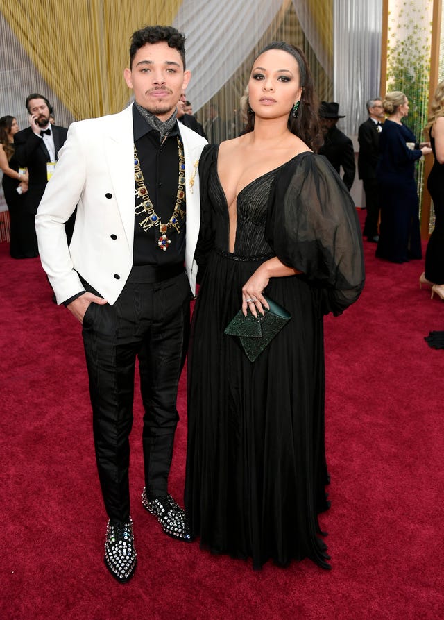 Anthony Ramos and Jasmine Cephas Jones at 2020 oscars