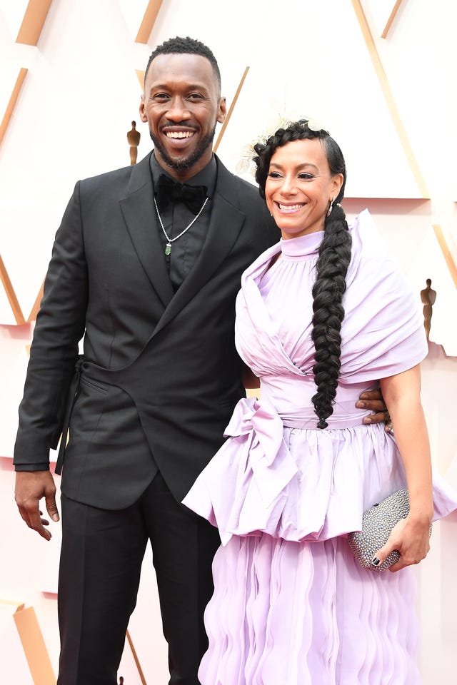 Mahershala Ali and Amatus Sami-Karim at 2020 oscars