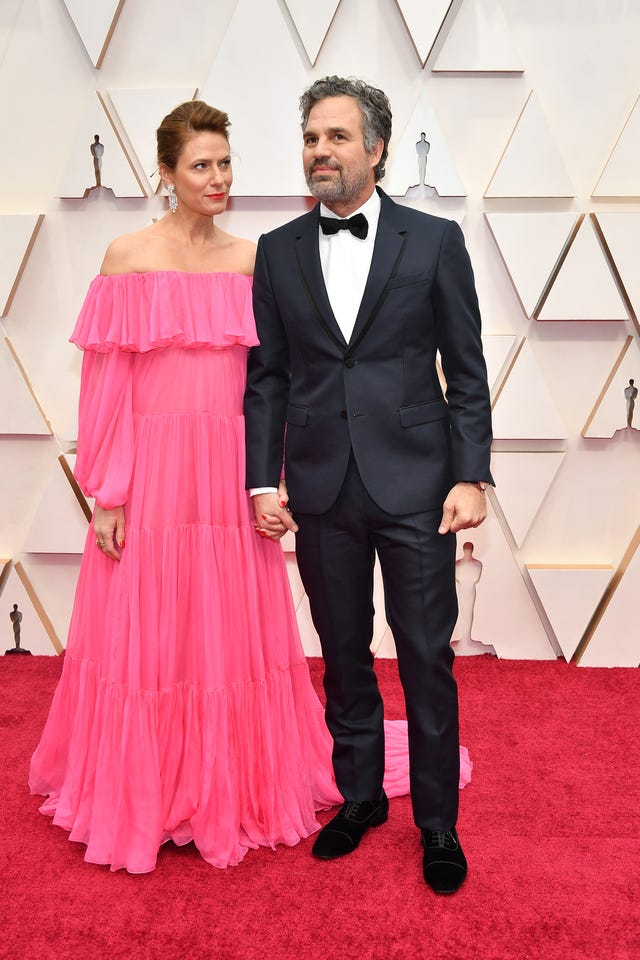 Sunrise Coigney and Mark Ruffalo at oscars 2020