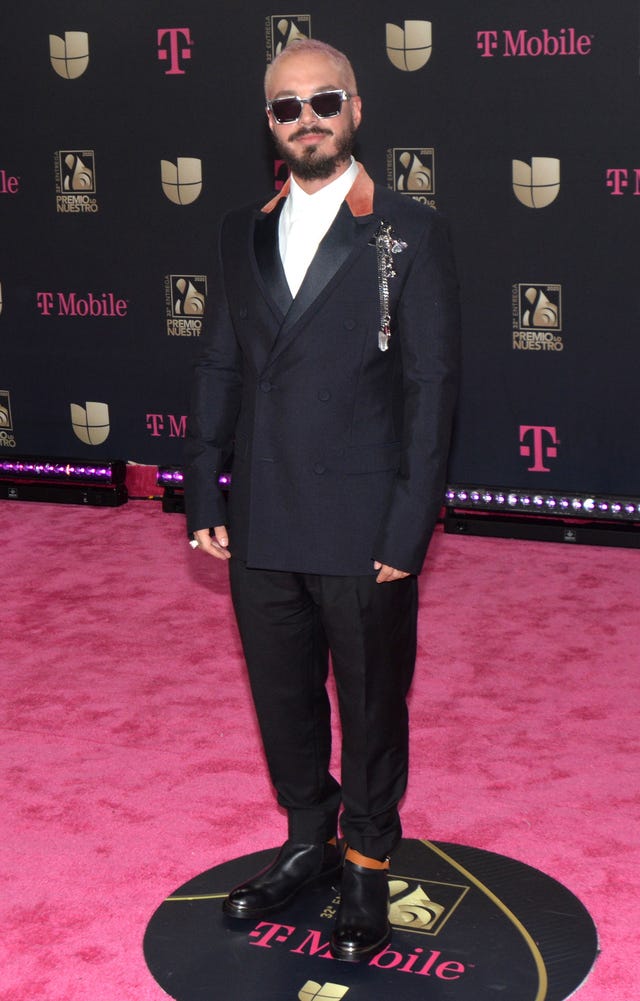 j balvin at Premio Lo Nuestro 2020