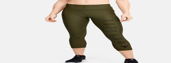 Project Rock HeatGear Armour Warrior Ankle Crop