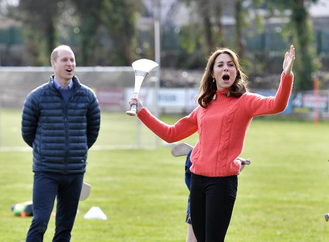 Prince William and Kate Middleton in galway on 3/5
