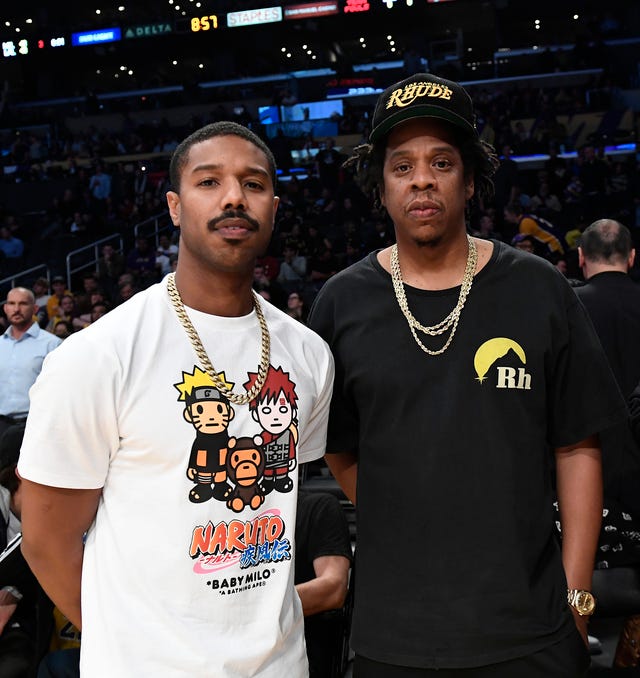 Michael B. Jordan and JAY-Z 