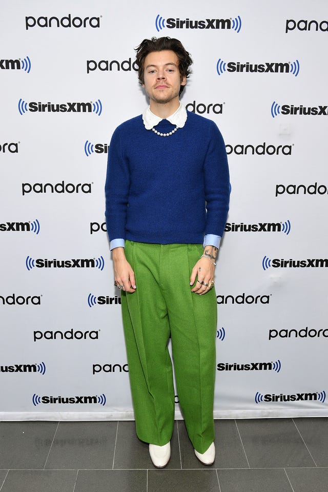 Harry Styles visits SiriusXM Studios on March 2