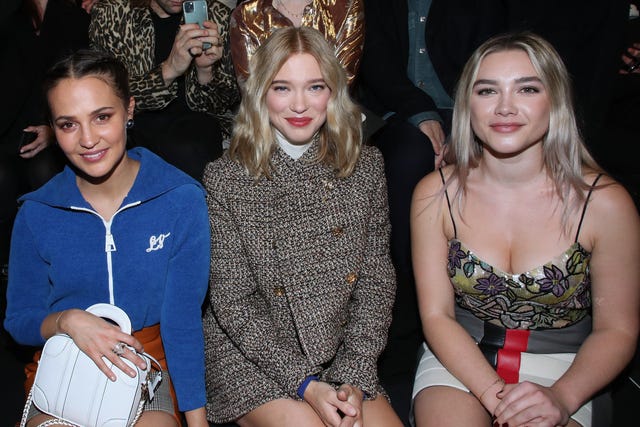 Alicia Vikander, Lea Seydoux and Florence Pugh
