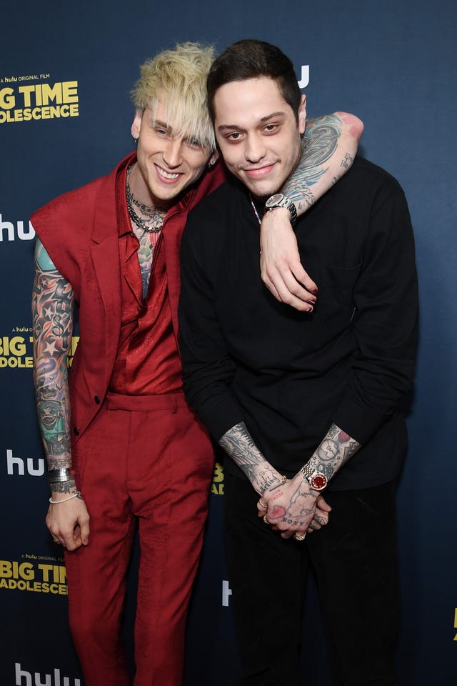 Machine Gun Kelly and Pete Davidson on 3/5