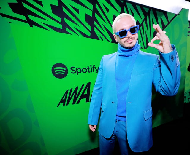 j balvin at spotify awards 2020 in mexico