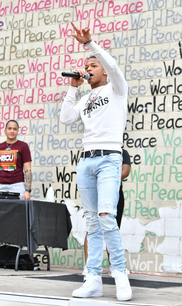 YK Osiris at Juneteenth Voter Registration Concert & Rally 