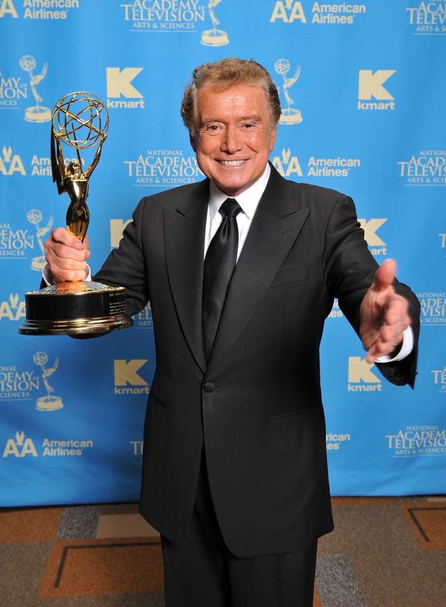 Regis Philbin poses for his portrait during the 35th Annual Daytime Emmy Awards in 2008
