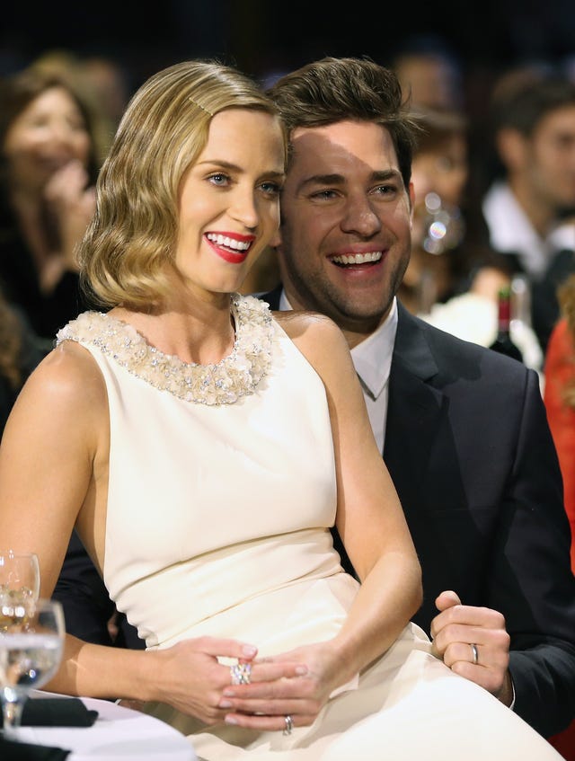 Emily Blunt and John Krasinski at the 18th Annual Critics' Choice Movie Awards 