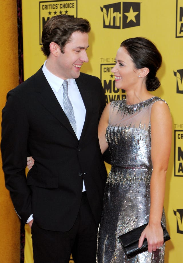 John Krasinski and Emily Blunt at the 15th annual Critics' Choice Movie Awards
