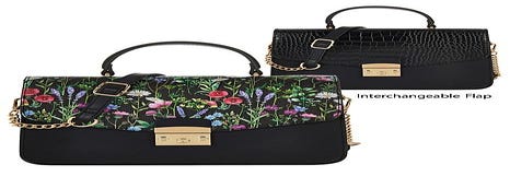 Global Chic Convertible Flap Satchel