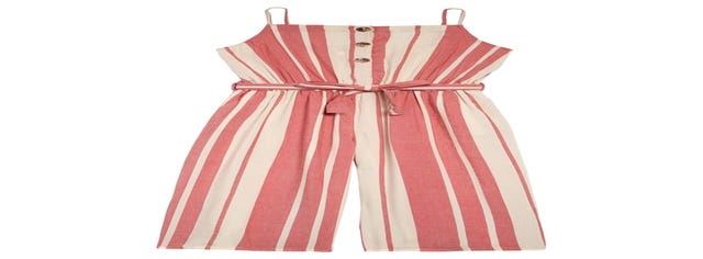 Stripe Woven Jumpsuit