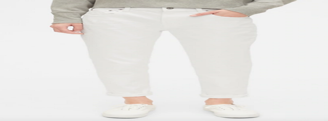 Mid Rise Girlfriend Jeans