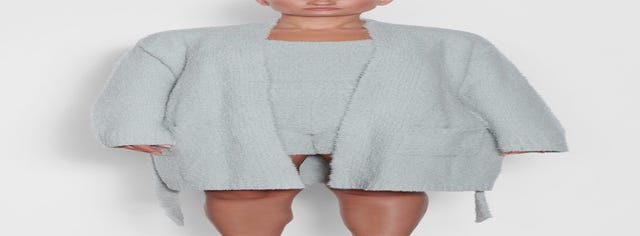 Cozy Knit Short Robe