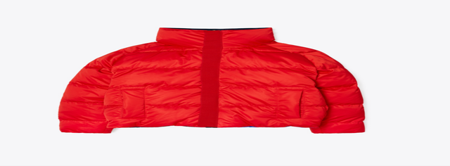 Reversible Color-Block Down Jacket