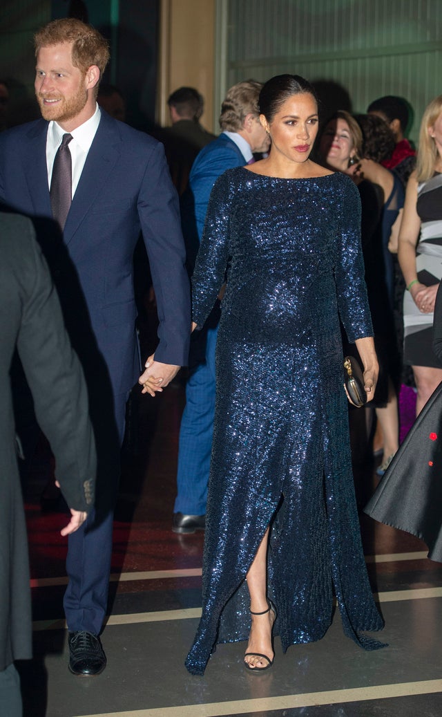 Prince Harry and Meghan Markle at Royal Albert Hall Event in 2019