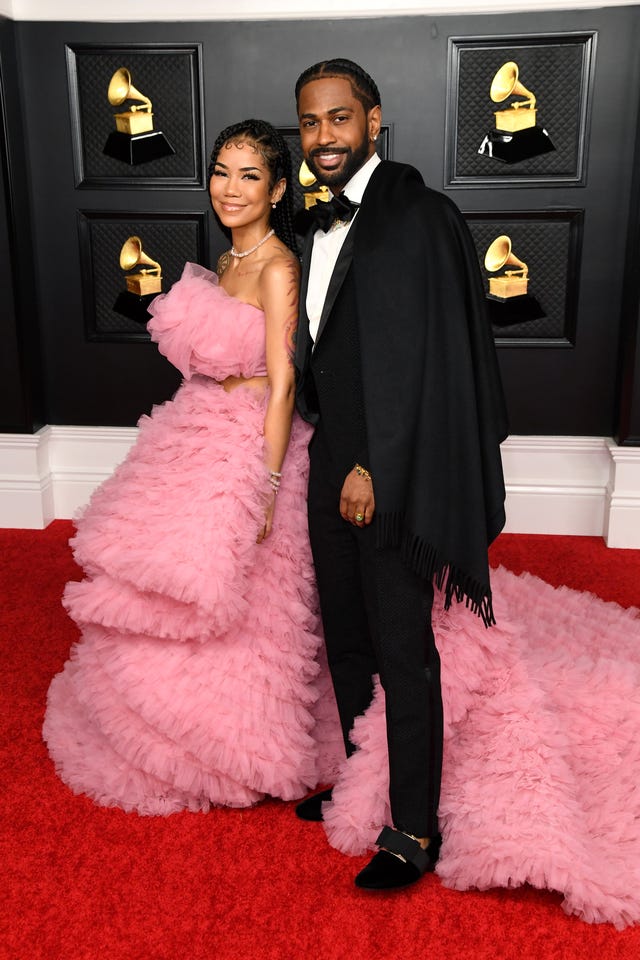 Jhené Aiko and Big Sean 2021 GRAMMYs