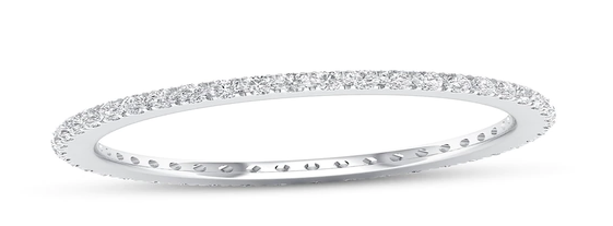 Jared Diamond Eternity Band 1/3 ct tw Round 14K White Gold