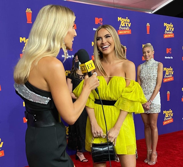 Nikki Glaser and Chrishell Stause at MTV Movie & TV Awards