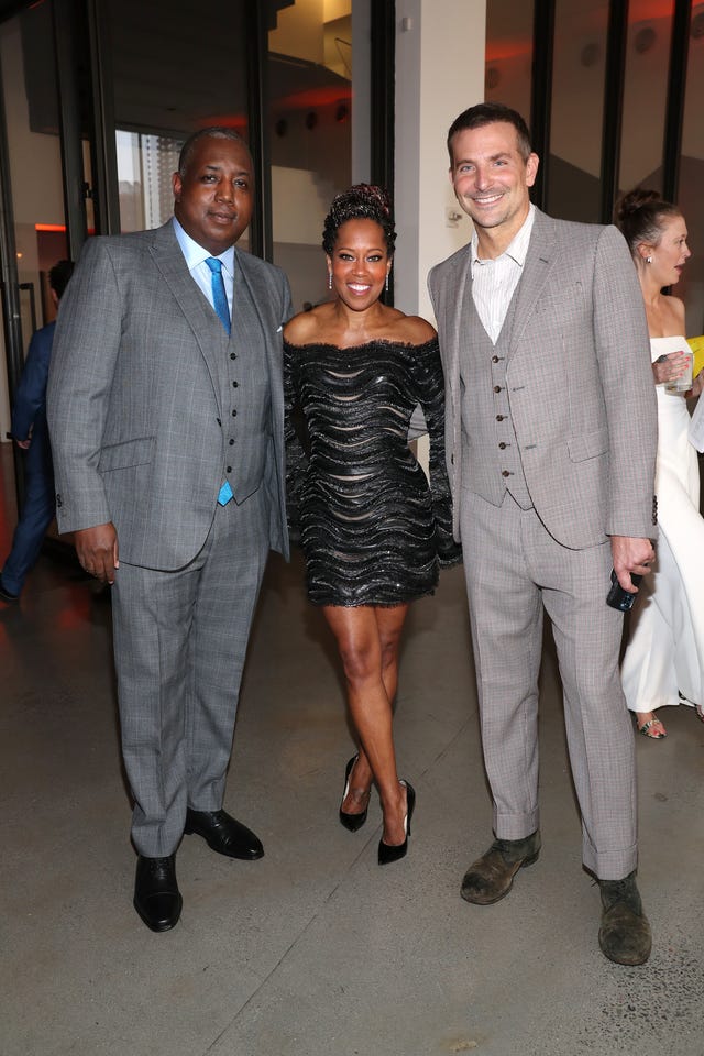 Kemp Powers, Regina King and Bradley Cooper