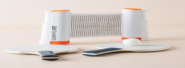 Sunnylife Table Tennis Game and Net Set