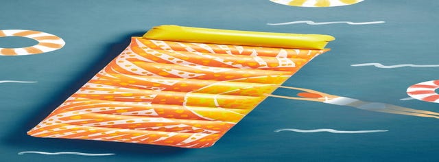 Vera for Anthropologie Sunshine Lounger Pool Float