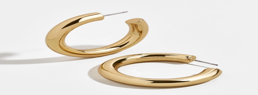 BaubleBar Dalilah Medium Hoops