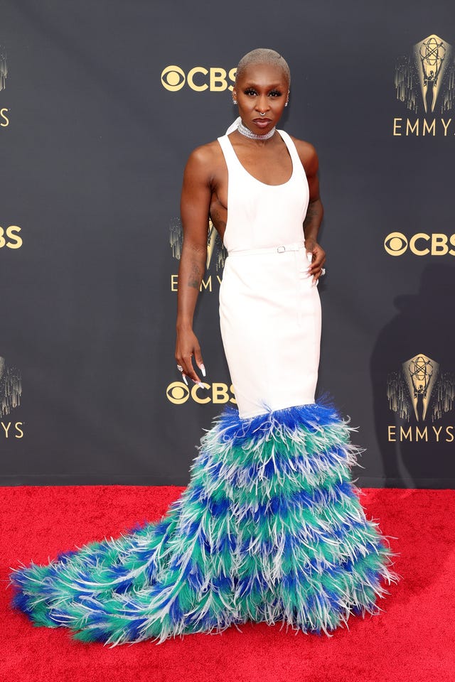 cynthia erivo at 2021 emmys