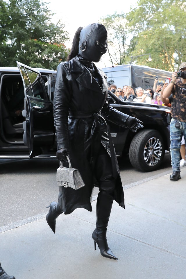 Kim k leather suit Clearance