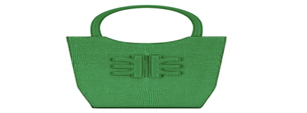 Fei Mini Tote Bag in Grass Green Lizard