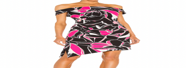 Milly Ally Stencil Floral Dress