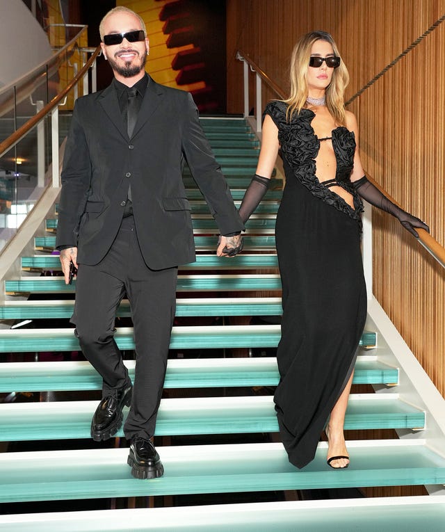 J Balvin and Valentina Ferrer