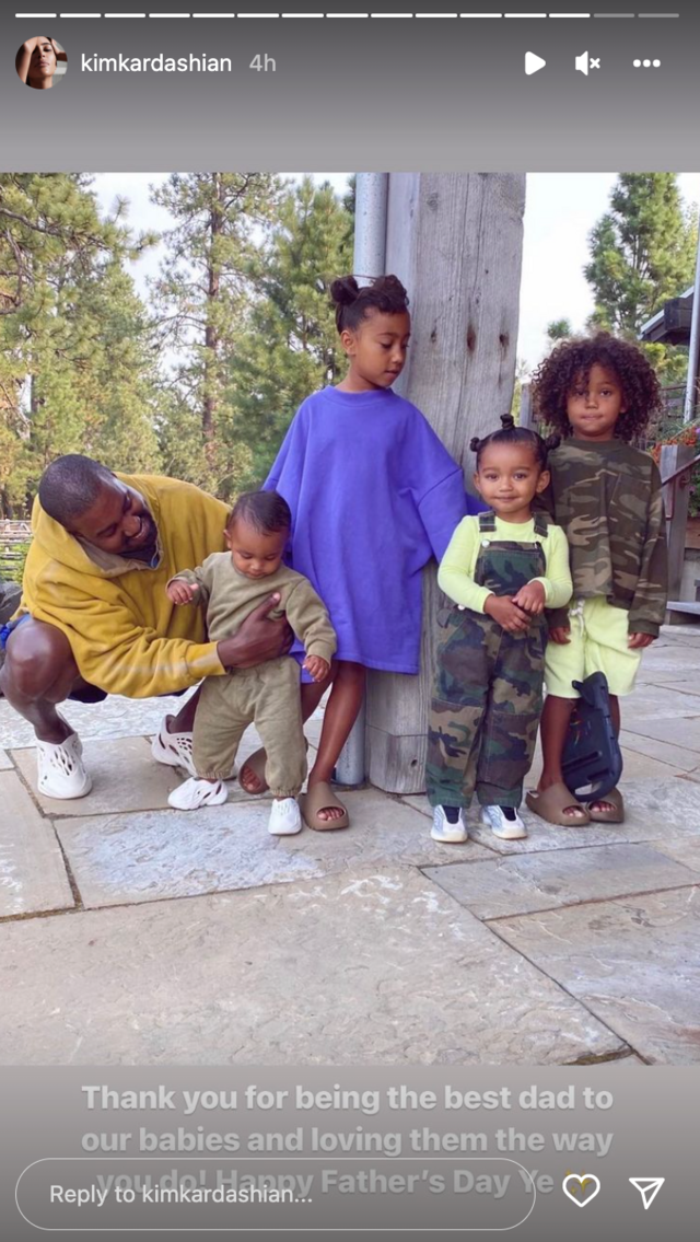 Kanye West and kids