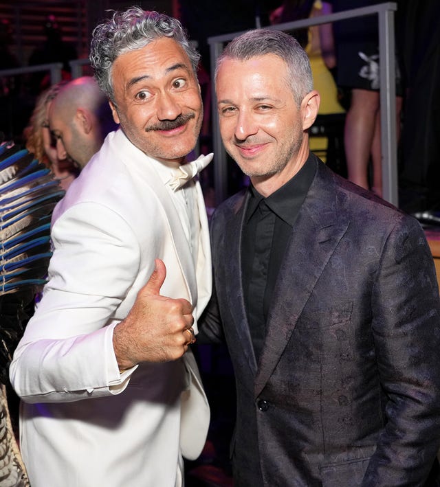 Taika Waititi and Jeremy Strong