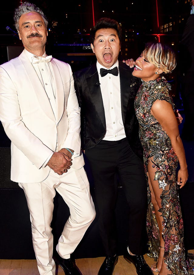 Taika Waititi, Simu Liu and Ariana DeBose 