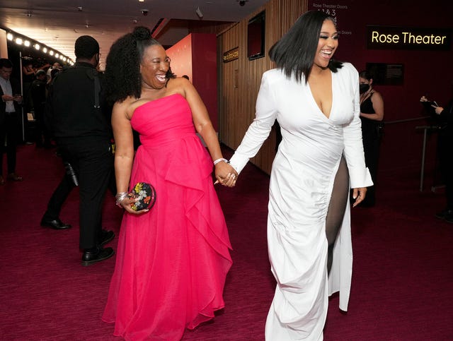 Tarana Burke and Jazmine Sullivan