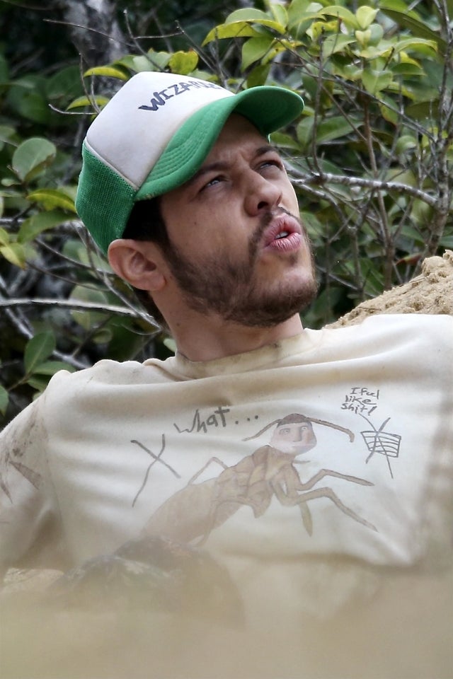 Pete Davidson wears shirt that reads "What...I feel like s**t"
