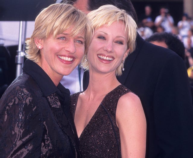 Ellen DeGeneres and Anne Heche