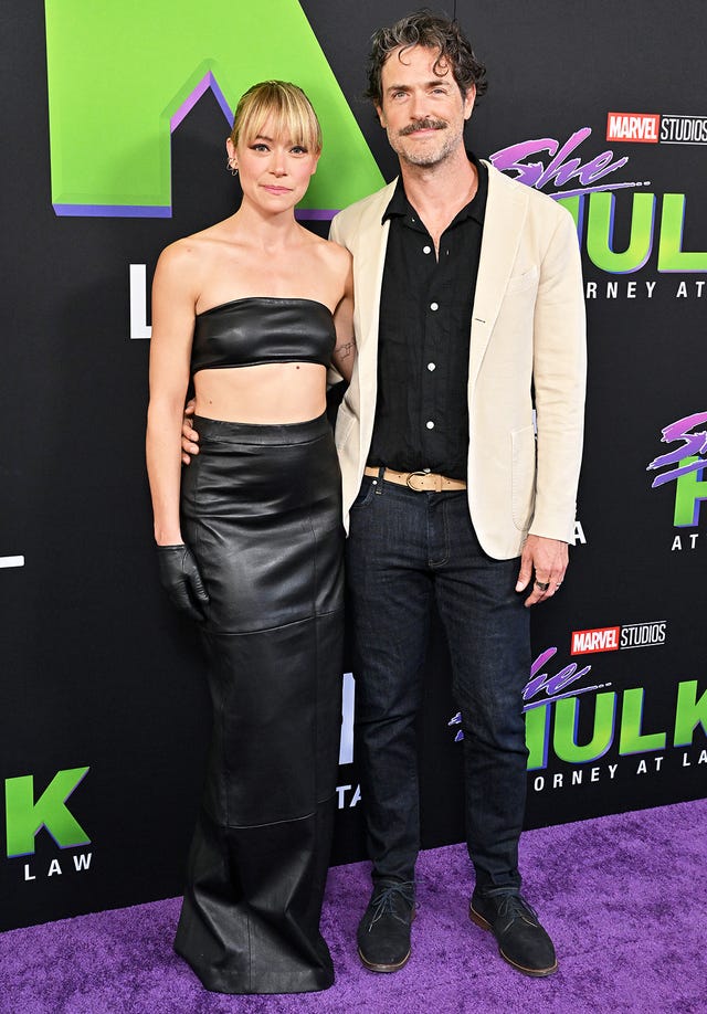 Tatiana Maslany and Brendan Hines