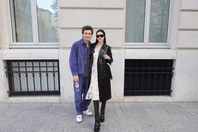 Nicola Peltz and Brooklyn Beckham 