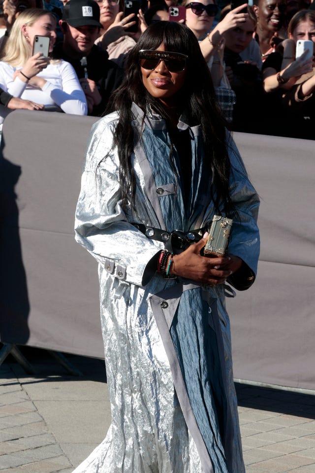 Naomi Campbell Louis Vuitton Paris Fashion Week
