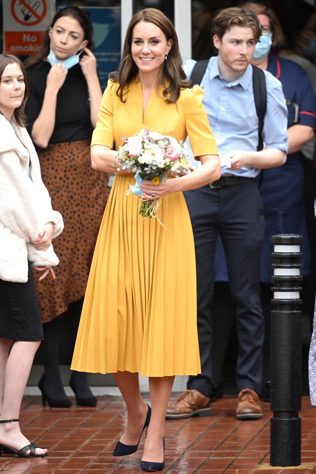 Kate Middleton visits Maternity Hospital 