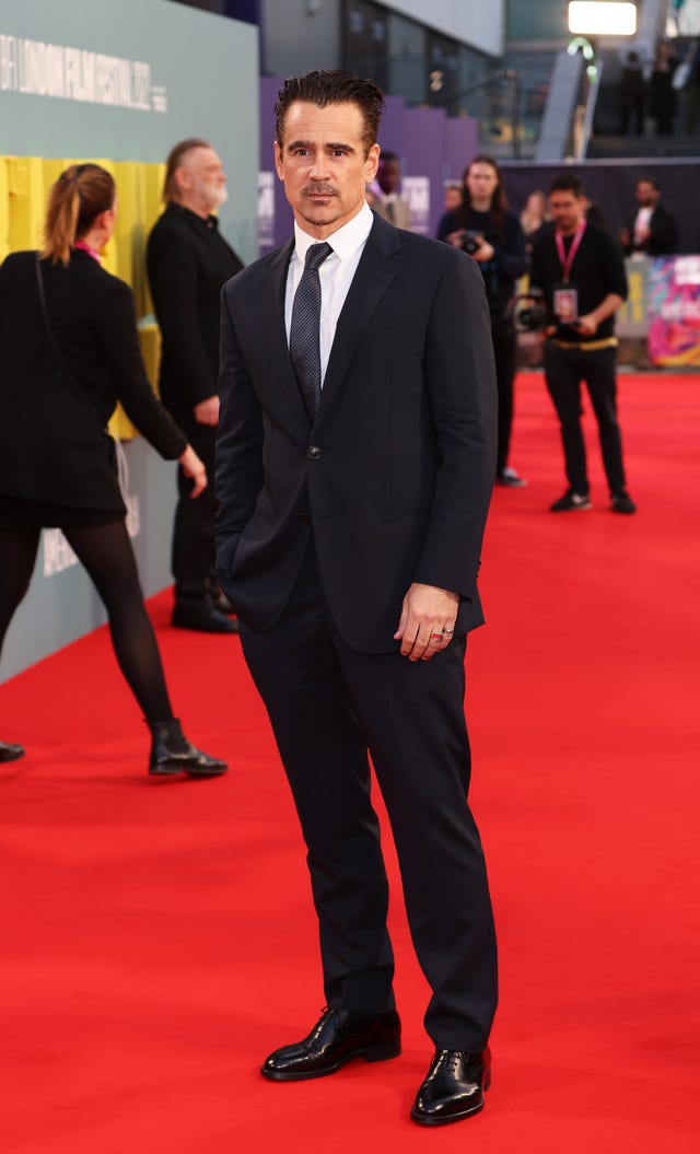 Colin Farrell attends premiere of "The Banshees of Inisherin"