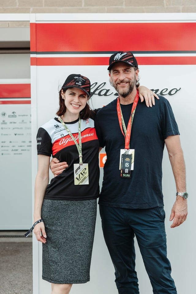 Alexandra Daddario and Andrew Form